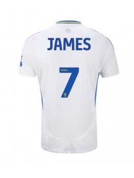 Muži Futbalové oblečenie Leeds United Daniel James #7 2024-25 Krátky Rukáv - Domáci